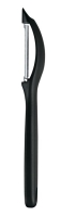 Victorinox Swiss Classic Obieraczka uniwersalna, ząbkowane ostrze, czarna 