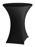 Obrus okrągły Symposium Czarny fi 700-850x1050-1150 mm