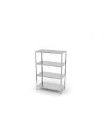 Regał magazynowy 4 półkowy 1200x600x(H)1800 - skręcany 