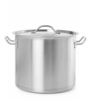 Garnek wysoki BUDGET LINE z pokrywką 71 l; śr. 450x(H)450 Hendi