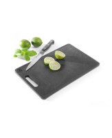 Deska do krojenia z uchwytem czarna 250x150x(H)10 mm