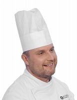 Czapka kucharska zestaw 10 szt.