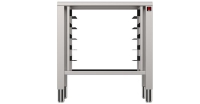 Podstawa pod piec, prowadnice na tace 5x600x400 mm, o wym. 850x787x770 mm 
